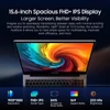 Kép 8/12 - Blackview AceBook 8 laptop: 15.6" FHD IPS kijelző, Intel N150 3.6GHz, 16GB RAM + 512GB SSD, WiFi 6 + BT 5.0, USB-C HDMI, 38Wh akku