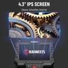 Kép 3/10 - KAIWEETS KBA02 Artikulációs Endoszkóp Kamera: 6.5mm szonda, 210° forgatható fej, 1080P IPS kijelző, IP67 vízálló, 1.6m kábel