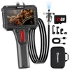 Kép 1/10 - KAIWEETS KBA02 Artikulációs Endoszkóp Kamera: 6.5mm szonda, 210° forgatható fej, 1080P IPS kijelző, IP67 vízálló, 1.6m kábel