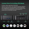Kép 15/16 - Blackview MP100 Pro Mini PC, Intel i5-12450H, 16GB RAM, 1TB SSD, Triple 4K kijelző, WiFi 6, BT 5.2, USB 3.2, Win 11 Pro