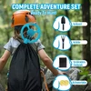 Kép 8/11 - KAIWEETS EXPLORER LITE fémkereső gyerekeknek: könnyű, állítható szár, színes LCD kijelző, gyors összeszerelés, kincskereső készlet