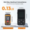 Kép 4/10 - CIGMAN CD-80T zsebméretű lézeres távolságmérő – 80m, ±2mm pontosság, IP54 vízálló, 20 adatcsoport, Type-C tölthető lézeres mérőszalag