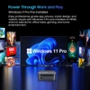 Kép 16/17 - Blackview MP100 Mini PC – AMD Ryzen 7 7430U, 16GB RAM, 512GB SSD, WiFi 6, 4K Triple Display (DP+HDMI+Type-C), BT 5.2, USB 3.2