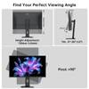 Kép 12/18 - KTC H27T7P-2 Gamer Monitor: 27" QHD 2560x1440, 210Hz, Fast IPS, 1ms, HDR400, G-Sync & FreeSync, 2xDP, 2xHDMI, VESA