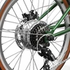 Kép 8/20 - ONESPORT OT02 Pro összecsukható elektromos kerékpár, 250W, 36V 5.2Ah, 20", 25km/h, 25km hatótáv, Shimano 7 sebesség, tárcsafék - Zöld