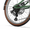 Kép 20/20 - ONESPORT OT02 Pro összecsukható elektromos kerékpár, 250W, 36V 5.2Ah, 20", 25km/h, 25km hatótáv, Shimano 7 sebesség, tárcsafék - Zöld