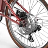 Kép 13/20 - ONESPORT OT02 Pro összecsukható elektromos kerékpár, 250W, 36V 5.2Ah, 20", 25km/h, 25km hatótáv, Shimano 7 sebesség, tárcsafék - Piros