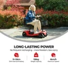 Kép 11/14 - Sweetrich S2 elektromos moped: 250W motor, 15km hatótáv, 6km/h sebesség - Piros