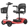 Kép 1/14 - Sweetrich S2 elektromos moped: 250W motor, 15km hatótáv, 6km/h sebesség - Piros