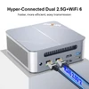 Kép 12/13 - Ninkear M8 Mini PC, AMD Ryzen 7 8745HS (4.9GHz), 16GB DDR5, 1TB SSD, 8K Triple Display, WiFi 6, 2x2.5G LAN, Windows 11