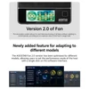 Kép 7/14 - AOOSTAR GEM12 Pro Mini PC Barebone - AMD Ryzen 7 Pro 8845HS, kijelző, ujjlenyomat-olvasó, 4K négyszeres kijelző, Oculink, WiFi 6, 2.5G LAN