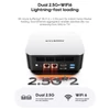 Kép 9/10 - AOOSTAR MACO Mini PC Barebone - Ryzen 7 Pro 8845HS, 5.1GHz, 2xUSB4, Oculink, 2x2.5G LAN, WiFi6, 4 monitor támogatás, ujjlenyomat-olvasó, RAM és SSD nélkül