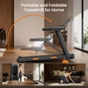 Kép 4/8 - ROBORE SF20 összecsukható futópad 15% dőléssel, 12 km/h sebességgel, 136 kg teherbírással, 3.0HP csendes motorral és 97×40 cm futófelülettel