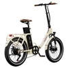 Kép 4/20 - ONESPORT OT16 e-bike 20×3.0 gumikkal, 48V 17Ah akkuval, 25 km/h végsebességgel, 3 üzemmód, 7 fokozat – Fehér