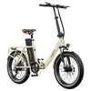 Kép 12/20 - ONESPORT OT16 e-bike 20×3.0 gumikkal, 48V 17Ah akkuval, 25 km/h végsebességgel, 3 üzemmód, 7 fokozat – Fehér