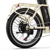 Kép 19/20 - ONESPORT OT16 e-bike 20×3.0 gumikkal, 48V 17Ah akkuval, 25 km/h végsebességgel, 3 üzemmód, 7 fokozat – Fehér