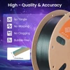 Kép 5/11 - 5 kg ERYONE Burnt Titanium két­színű PLA filament – zöld‑arany / kék‑rózsapiros / Salt Flat erezet / kék‑arany‑zöld / fekete‑zöld‑rózsapiros