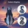 Kép 2/11 - 5 kg ERYONE Burnt Titanium két­színű PLA filament – fekete‑kék / totem gravír / zöld‑kék / fekete‑rózsapiros‑lila‑kék / alkonyi ragyogás
