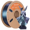 Kép 10/11 - 5 kg ERYONE Burnt Titanium két­színű PLA filament – fekete‑kék / totem gravír / zöld‑kék / fekete‑rózsapiros‑lila‑kék / alkonyi ragyogás