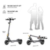 Kép 13/20 - ANBERNIC Gosoul 2 elektromos roller, 800W motorral, 48V 13Ah akkumulátorral, tízhüvelykes kerekekkel, hetven kilométer hatótávval és NFC‑s feloldással