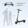 Kép 16/20 - Ausom Gosoul 2 Pro e‑roller 1000W motorral, 90 km hatótávval, 10" kerékkel és NFC nyitással