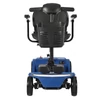 Kép 5/5 - Sweetrich S2 elektromos moped, 250W motorral, 24V 12Ah akkumulátorral, 6 km/h sebességgel, 15 km hatótávval – Kék