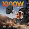 Kép 8/12 - URLIFE T16 elektromos kerékpár, 250W nagy nyomatékú motorral, 48V 13Ah akkumulátorral, akár 100km hatótávval, 25km/h végsebességgel, 16×3.0 zsíros gumikkal, teljes felfüggesztéssel és dupla tárcsafékkel