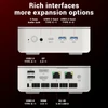 Kép 7/8 - FIREBAT AM02 Mini PC barebone – Ryzen 7 8745HS, RAM/SSD nélkül, 3 kijelzős Type‑C/DP/HDMI, WiFi 6, BT 5.2, 2×USB3.2, 2×USB2.0, 2×2.5G LAN