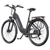 Kép 5/20 - ONESPORT OT05 Pro elektromos kerékpár – 250W motor, 36V 22.5Ah akku, 140 km hatótáv, 25 km/h, hidraulikus fék, első teleszkóp, Shimano 7 sebesség – Ezüst