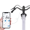 Kép 2/20 - ONESPORT OT05 Pro elektromos kerékpár – 250W motor, 36V 22.5Ah akku, 140 km hatótáv, 25 km/h, hidraulikus fék, első teleszkóp, Shimano 7 sebesség – Fehér