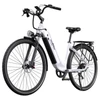 Kép 3/20 - ONESPORT OT05 Pro elektromos kerékpár – 250W motor, 36V 22.5Ah akku, 140 km hatótáv, 25 km/h, hidraulikus fék, első teleszkóp, Shimano 7 sebesség – Fehér