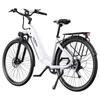 Kép 6/20 - ONESPORT OT05 Pro elektromos kerékpár – 250W motor, 36V 22.5Ah akku, 140 km hatótáv, 25 km/h, hidraulikus fék, első teleszkóp, Shimano 7 sebesség – Fehér