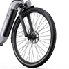 Kép 11/20 - ONESPORT OT05 Pro elektromos kerékpár – 250W motor, 36V 22.5Ah akku, 140 km hatótáv, 25 km/h, hidraulikus fék, első teleszkóp, Shimano 7 sebesség – Fehér