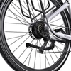 Kép 17/20 - ONESPORT OT05 Pro elektromos kerékpár – 250W motor, 36V 22.5Ah akku, 140 km hatótáv, 25 km/h, hidraulikus fék, első teleszkóp, Shimano 7 sebesség – Fehér