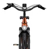 Kép 8/20 - ONESPORT OT05 Pro elektromos kerékpár – 250W motor, 36V 22.5Ah akku, 140 km hatótáv, 25 km/h, hidraulikus fék, első teleszkóp, Shimano 7 sebesség – Narancs