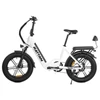 Kép 2/17 - RATTAN LF Pro elektromos kerékpár, 750W motor, 48V 18Ah akku, 25 km/h, 40° emelkedő, 120 km hatótáv, IP65 vízálló – Fehér