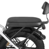 Kép 7/17 - RATTAN LF Pro elektromos kerékpár, 750W motor, 48V 18Ah akku, 25 km/h, 40° emelkedő, 120 km hatótáv, IP65 vízálló – Fehér