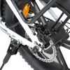 Kép 13/17 - RATTAN LF Pro elektromos kerékpár, 750W motor, 48V 18Ah akku, 25 km/h, 40° emelkedő, 120 km hatótáv, IP65 vízálló – Fehér