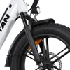 Kép 17/17 - RATTAN LF Pro elektromos kerékpár, 750W motor, 48V 18Ah akku, 25 km/h, 40° emelkedő, 120 km hatótáv, IP65 vízálló – Fehér