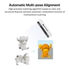 Kép 9/9 - 3DMakerpro Lynx 3D szkenner Standard Edition – 0.10mm pontosság, 0.30mm felbontás, 10fps, Class 1 fehér fény, vizuális követés, 250×400mm felvételi tartomány