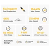 Kép 2/17 - Ausom L2 Max elektromos roller – 1000W motor, 48V 20.8Ah akkumulátor, 50 km/h, 90 km hatótáv, 10" kerék, tárcsafék, lengőkaros felfüggesztés, NFC zár