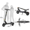 Kép 10/17 - Ausom L2 Max elektromos roller – 1000W motor, 48V 20.8Ah akkumulátor, 50 km/h, 90 km hatótáv, 10" kerék, tárcsafék, lengőkaros felfüggesztés, NFC zár