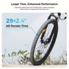 Kép 5/20 - Foride Xtremer 3 elektromos kerékpár, 250W motor, 48V 12Ah akku, 29” gumi, 25 km/h, 120 km hatótáv, hidraulikus fék, rugóvilla, Shimano 7 sebesség