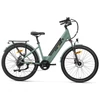 Kép 17/20 - Foride Roamer 1 Step-Thru elektromos kerékpár, 250W, 36V 13Ah, 27.5", 25 km/h, 100 km hatótáv, tárcsafék, rugóvilla, Shimano 7 – Zöld