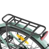 Kép 20/20 - Foride Roamer 1 Step-Thru elektromos kerékpár, 250W, 36V 13Ah, 27.5", 25 km/h, 100 km hatótáv, tárcsafék, rugóvilla, Shimano 7 – Zöld