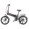 Kép 2/18 - SAMEBIKE 20LVXD30-II összecsukható elektromos kerékpár, 20" kerék, 48V 350W motor, 10Ah akku, 30 km/h – Fekete