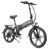 Kép 4/18 - SAMEBIKE 20LVXD30-II összecsukható elektromos kerékpár, 20" kerék, 48V 350W motor, 10Ah akku, 30 km/h – Fekete