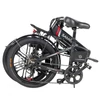 Kép 5/18 - SAMEBIKE 20LVXD30-II összecsukható elektromos kerékpár, 20" kerék, 48V 350W motor, 10Ah akku, 30 km/h – Fekete