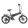 Kép 1/18 - SAMEBIKE 20LVXD30-II összecsukható elektromos kerékpár, 20" kerék, 48V 350W motor, 10Ah akku, 30 km/h – Fekete