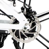 Kép 7/15 - SAMEBIKE 20LVXD30-II összecsukható elektromos kerékpár, 20" kerék, 48V 350W motor, 10Ah akku, 30 km/h – Fehér